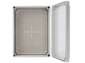 CARCASA DIN ABS 280X190X130MM, REZISTENTA LA APA