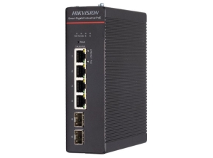 SWITCH INDUSTRIAL MANAGED, 4 X POE, 2 X SFP