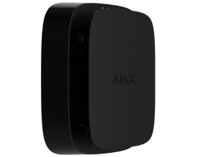 DETECTOR DE TEMPERATURA SI FUM, WIRELESS, NEGRU