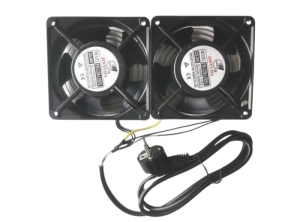 VENTILATOR (2 UNITATI) PENTRU RACK, PRIZA 220V