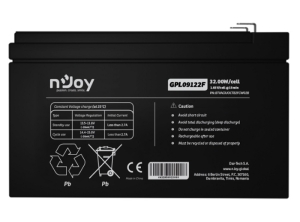 ACUMULATOR UPS, 12V, 9A, VRLA AGM, LONG LIFE