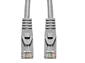 PATCH CABLU CAT.6 ECRANAT RJ45 GRI 0.5M