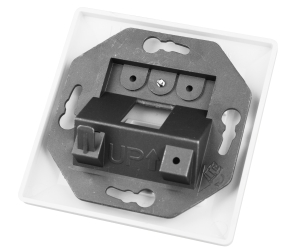 PRIZA PENTRU 1 MODUL TOOLLESS LINE, 80X80MM