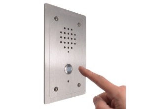 BUTON APELARE IP, INOX