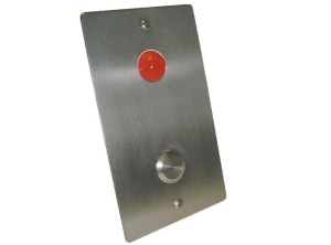 BUTON RESETARE SLAVE, CU LED 1.5MM, INOX