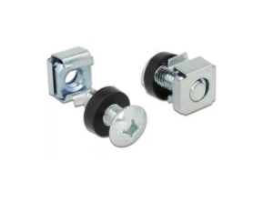 KIT MONTAJ CU 50 SETURI DE: SURUB+CAGE NUT+SAIBA