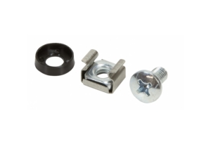 KIT MONTAJ CU 50 SETURI DE: SURUB+CAGE NUT+SAIBA