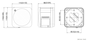 DETECTOR LASER REDSCAN, 10 X 10M, DE INTERIOR