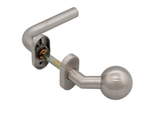 SET CLANTA CU MANER FIX LA 45 GRADE, DIN INOX